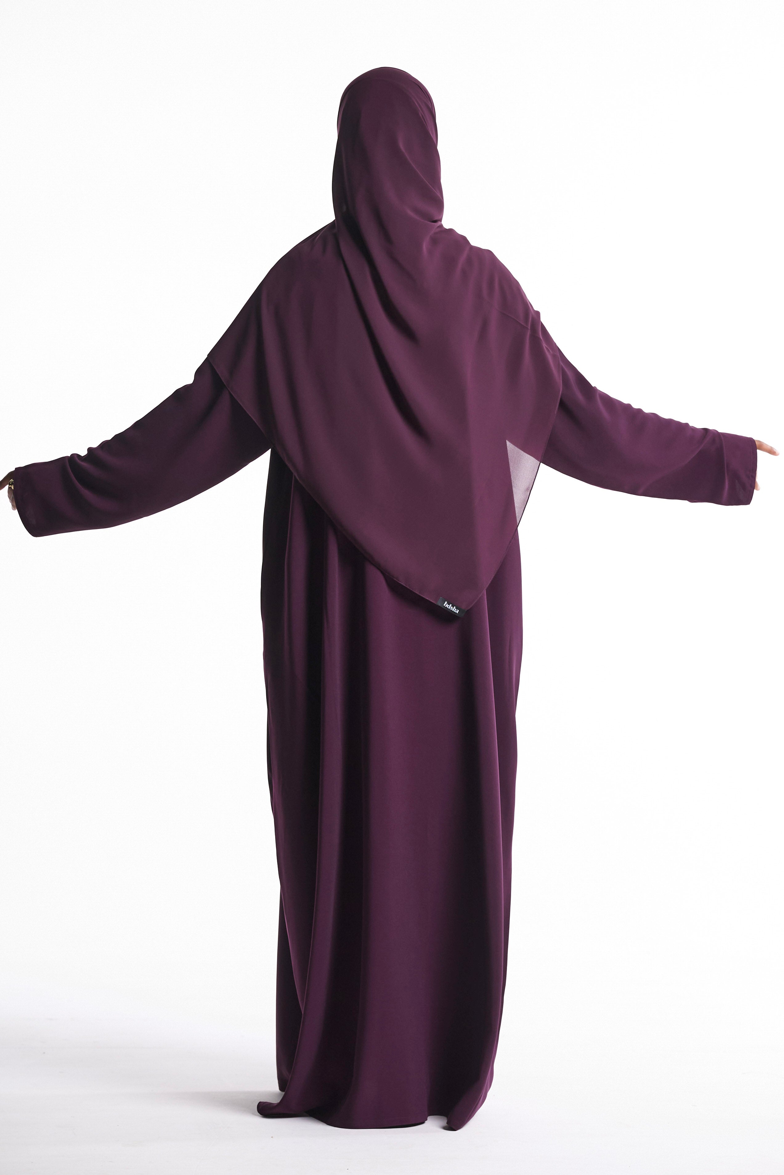Grape Closed Abaya