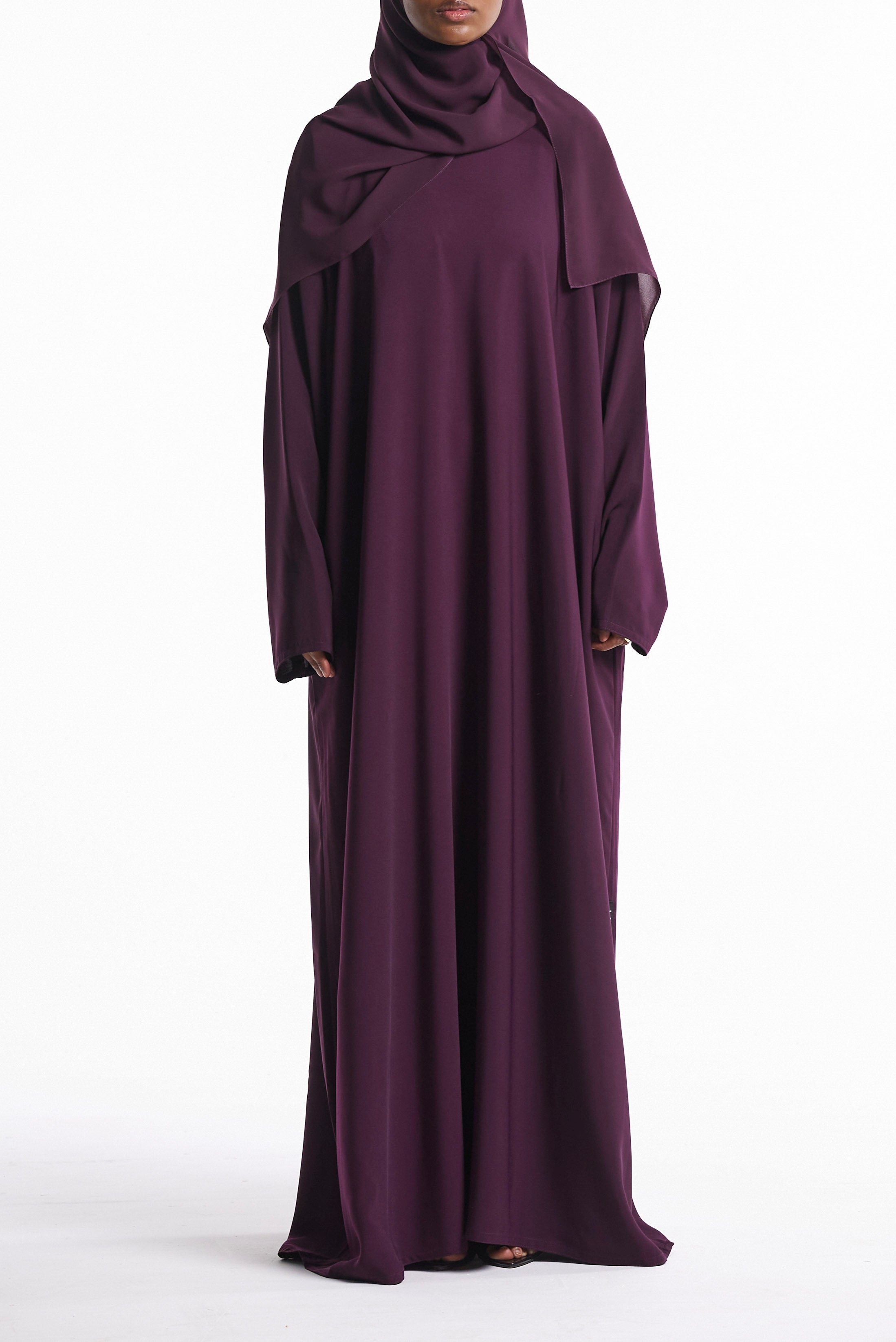 Grape Closed Abaya