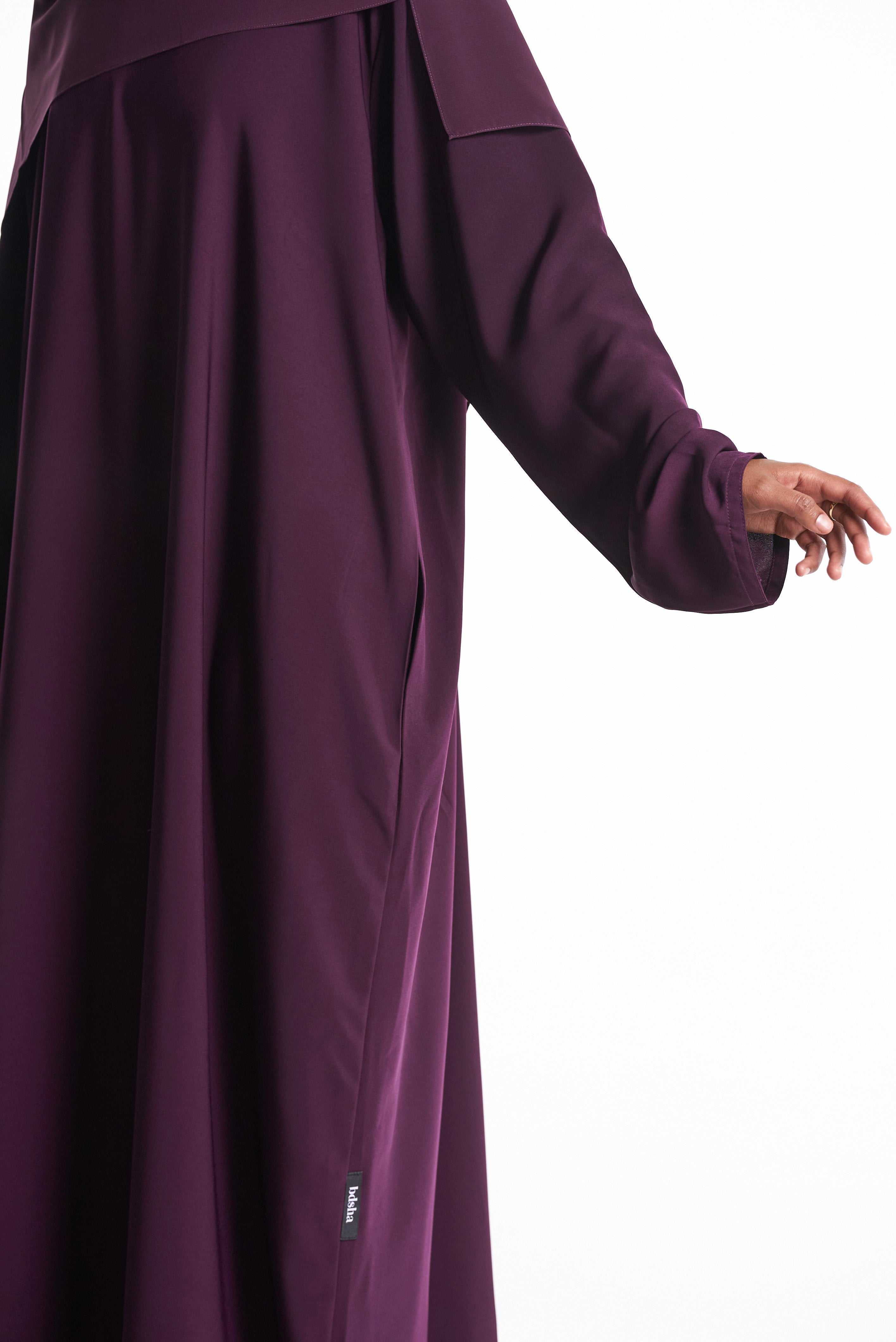 Grape Closed Abaya