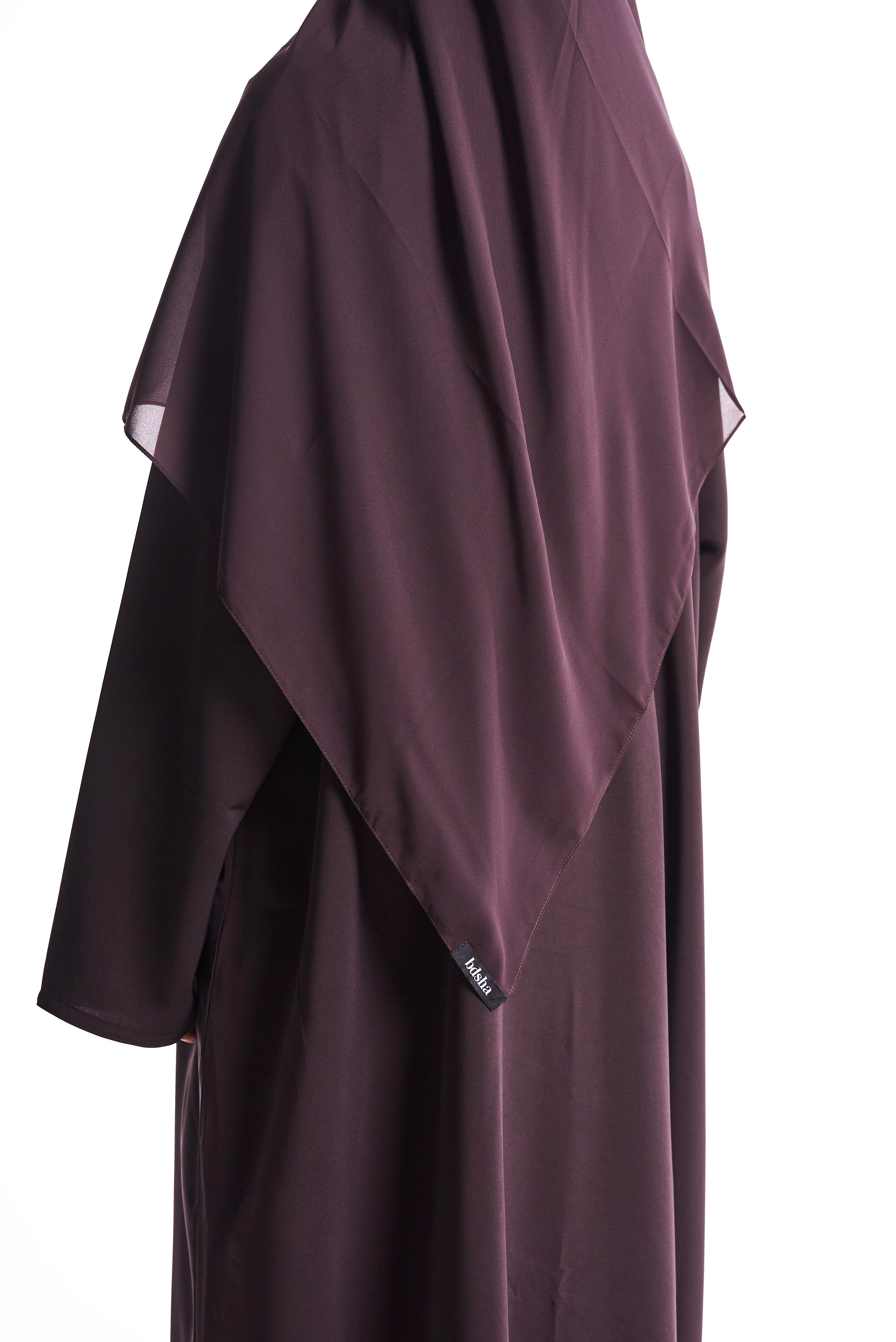 Brown Premium Chiffon Hijab