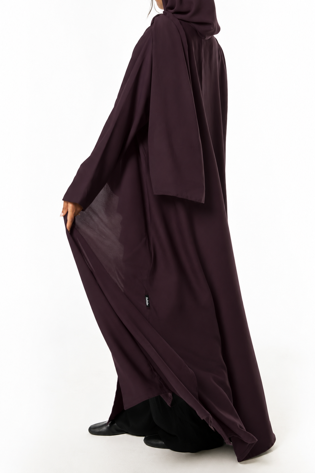 Mulberry Purple Kimono Abaya