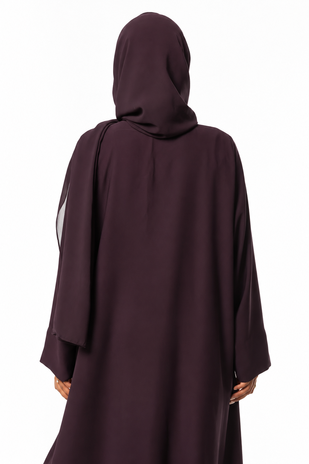 Mulberry Purple Kimono Abaya