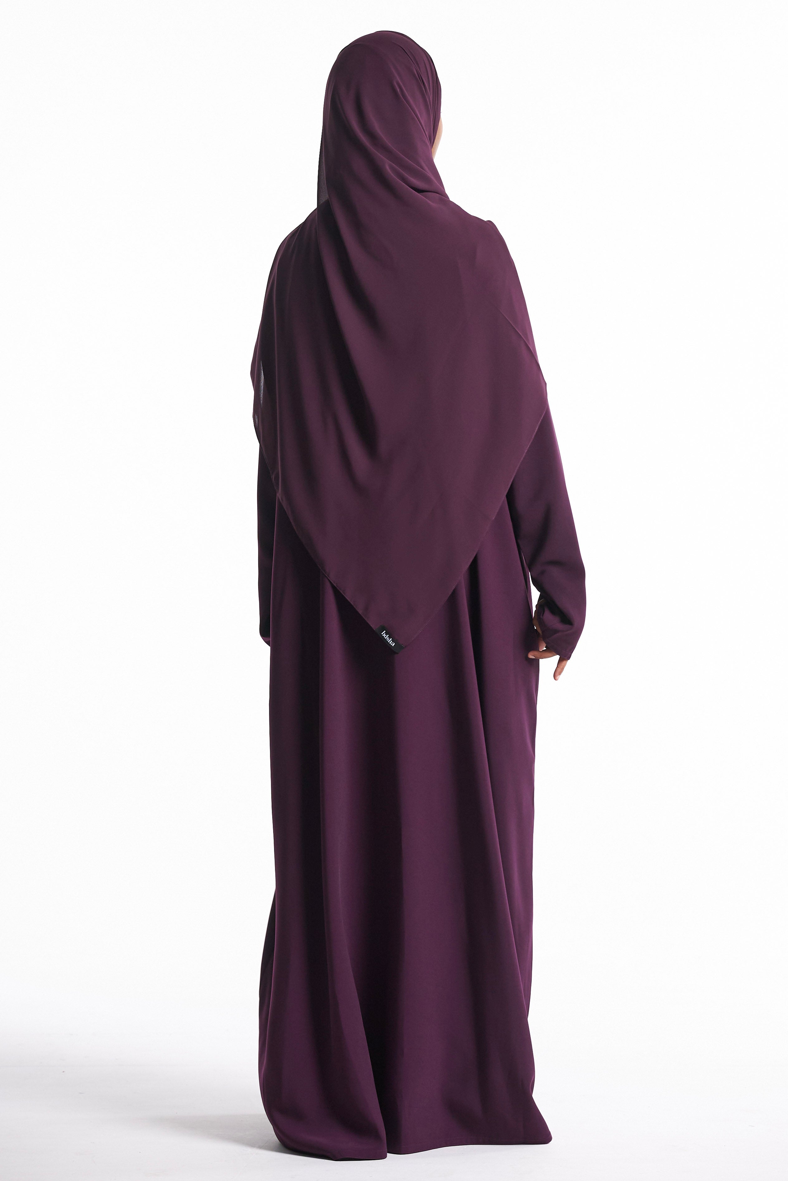 Grape Closed Abaya