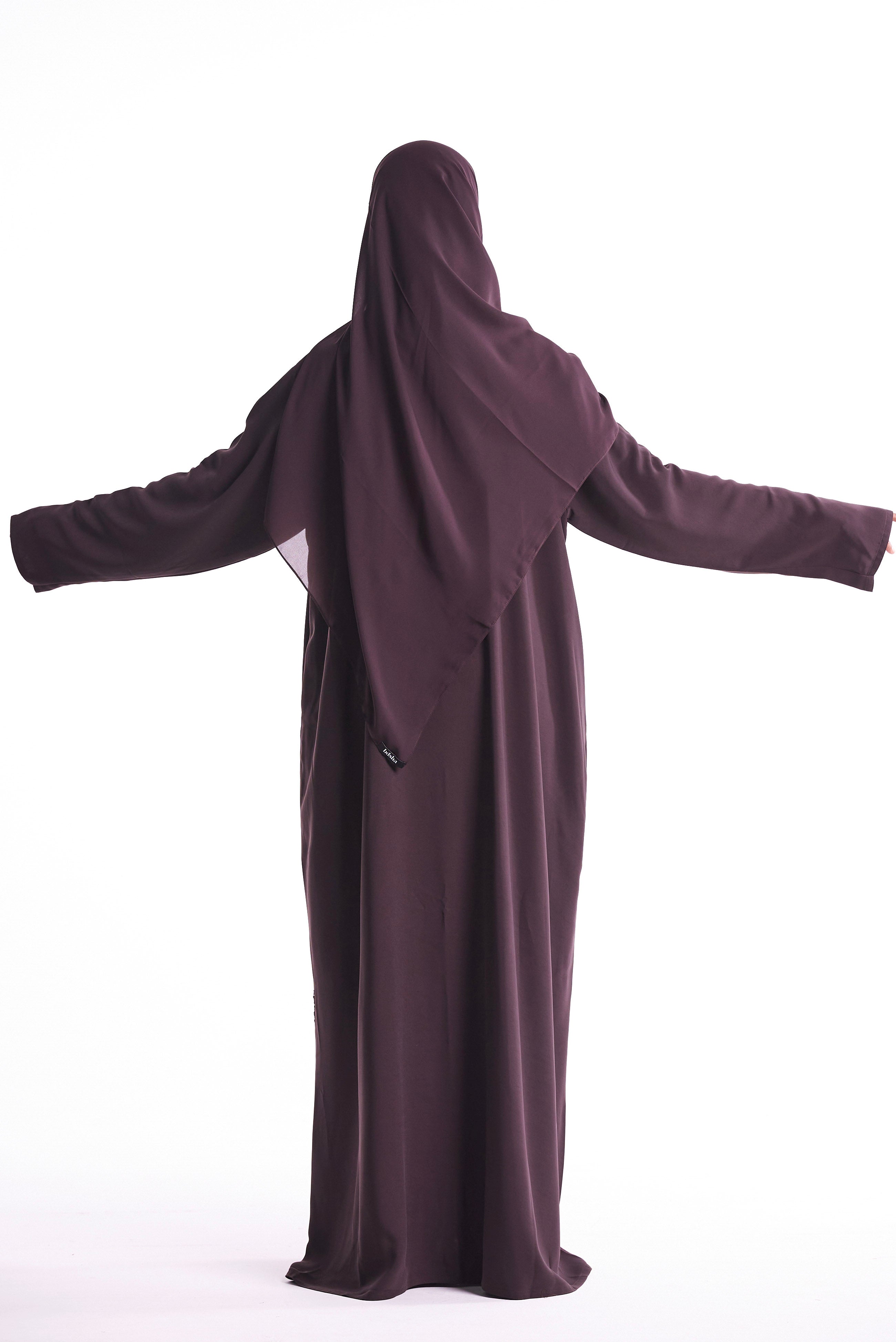 Brown Closed Abaya