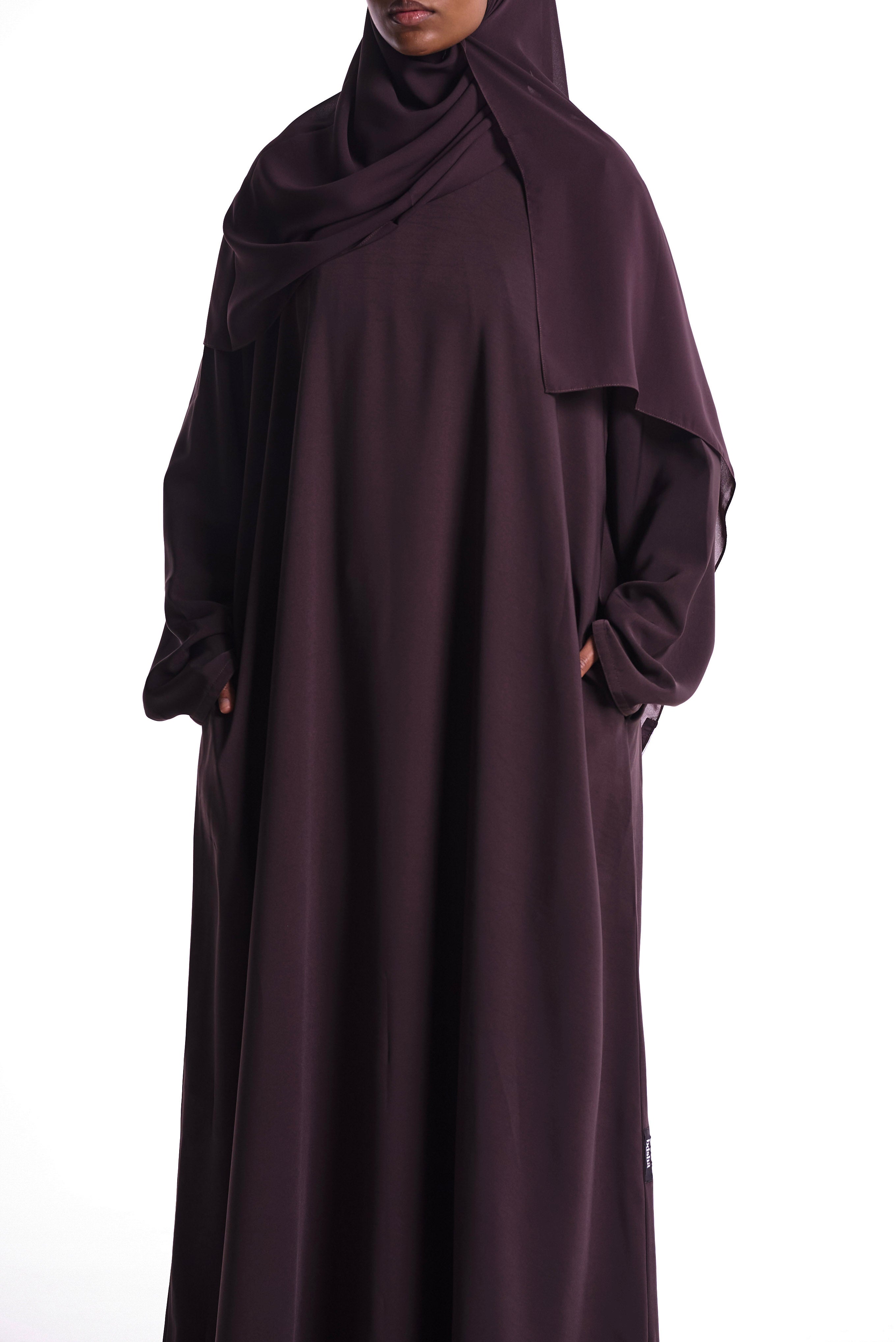 Brown Closed Abaya