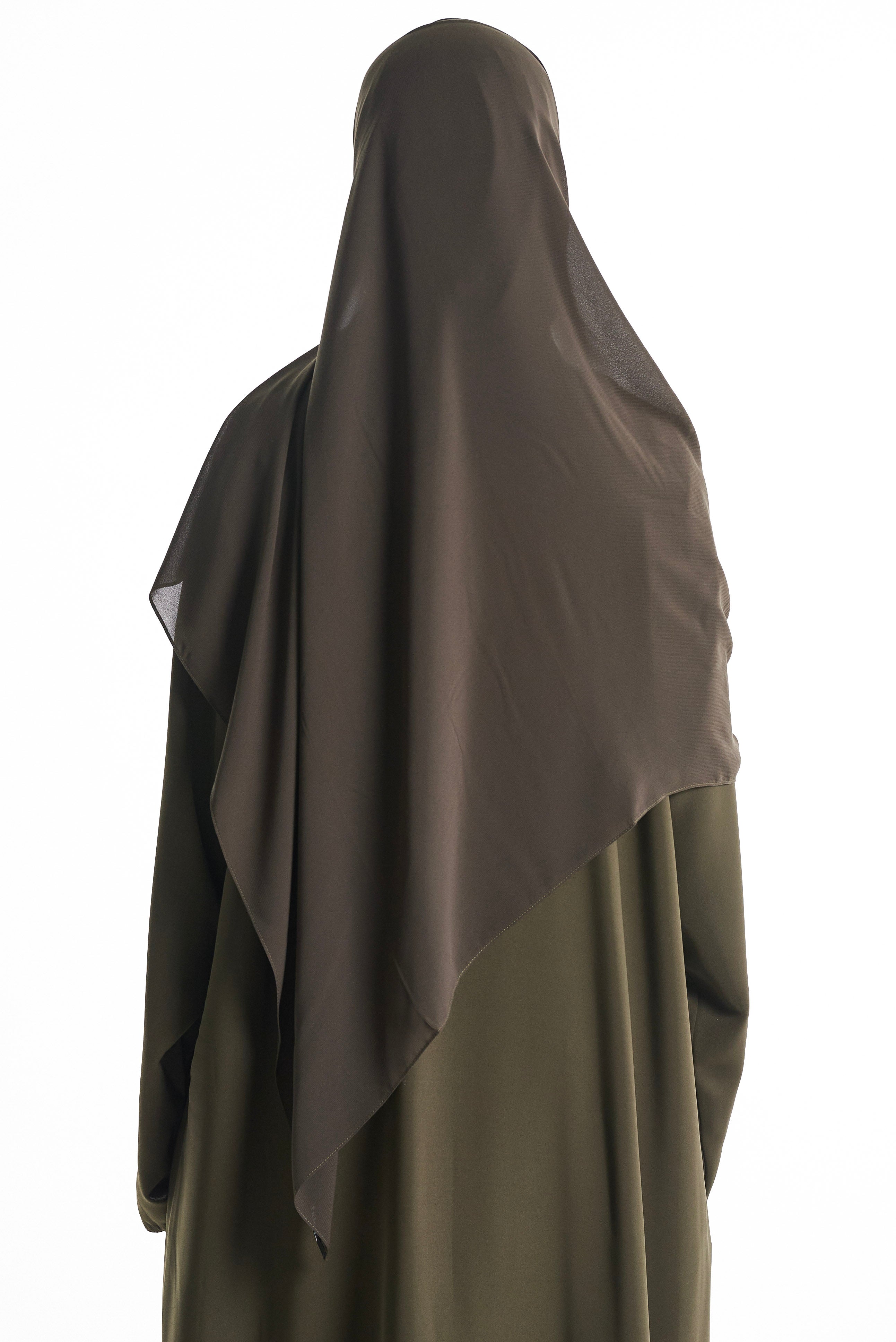 Olive Premium Chiffon Hijab