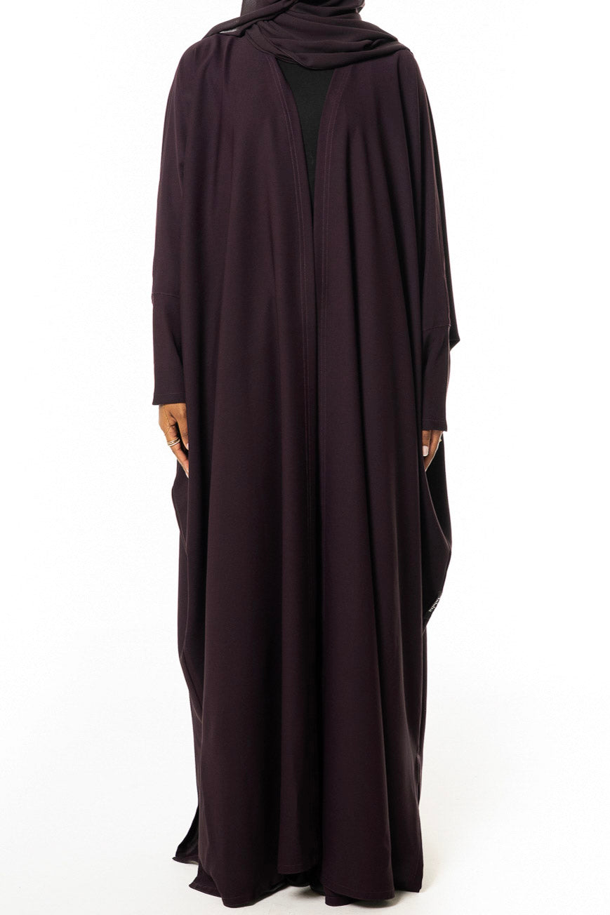 Mulberry Purple Abaya