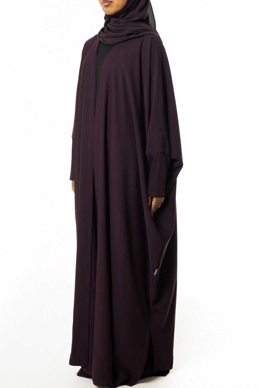 Mulberry Purple Abaya