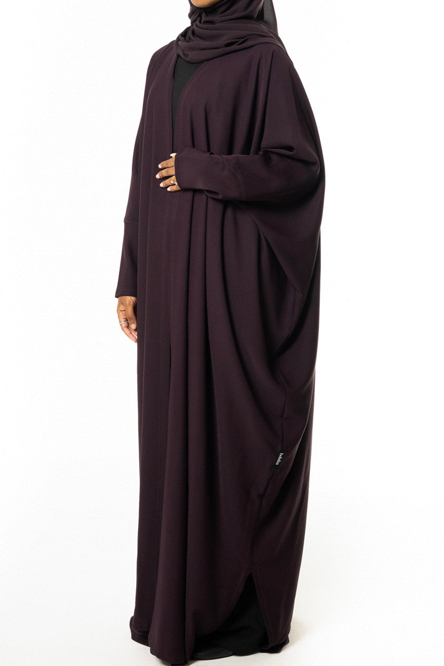 Mulberry Purple Abaya