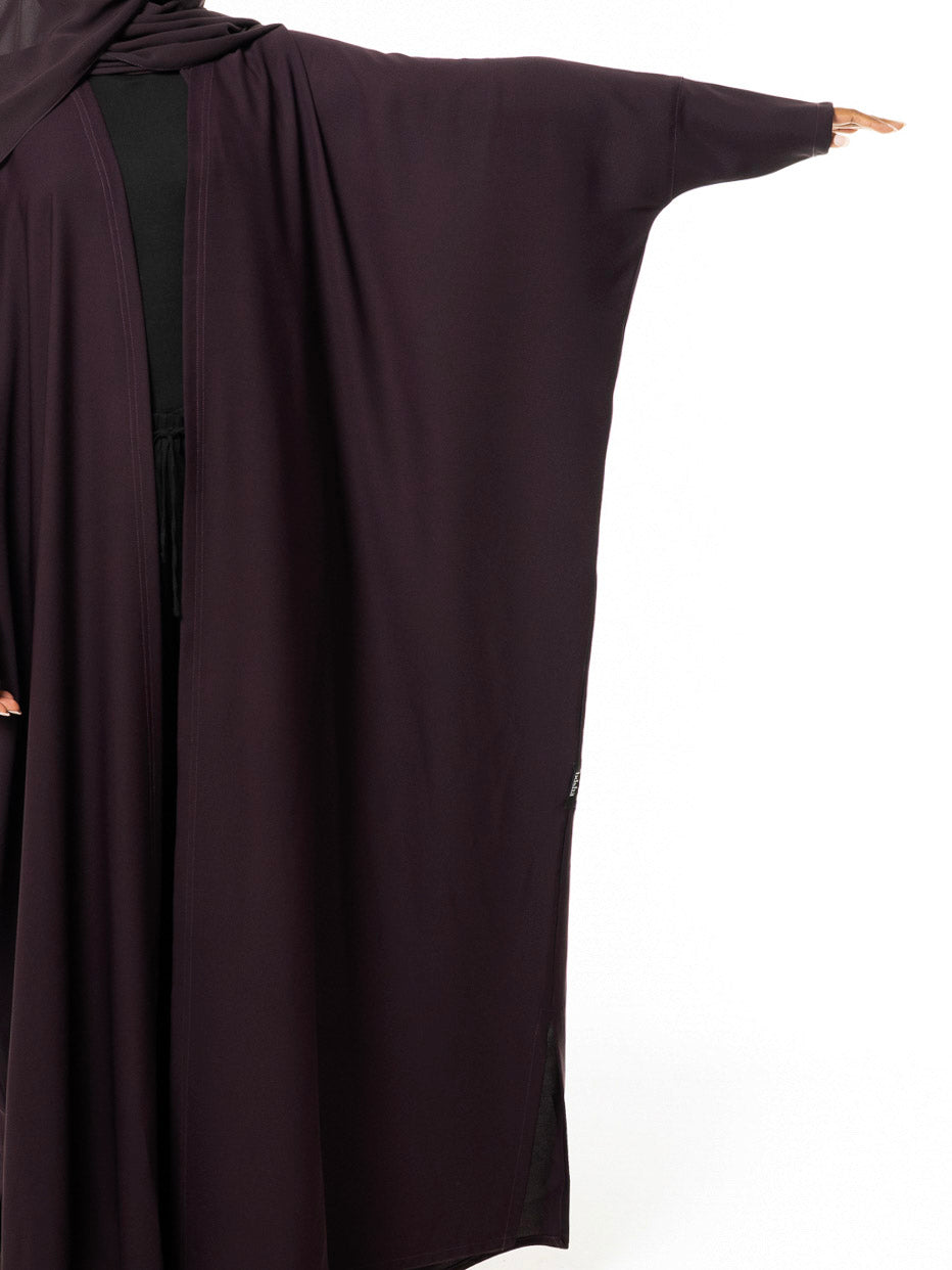 Mulberry Purple Abaya