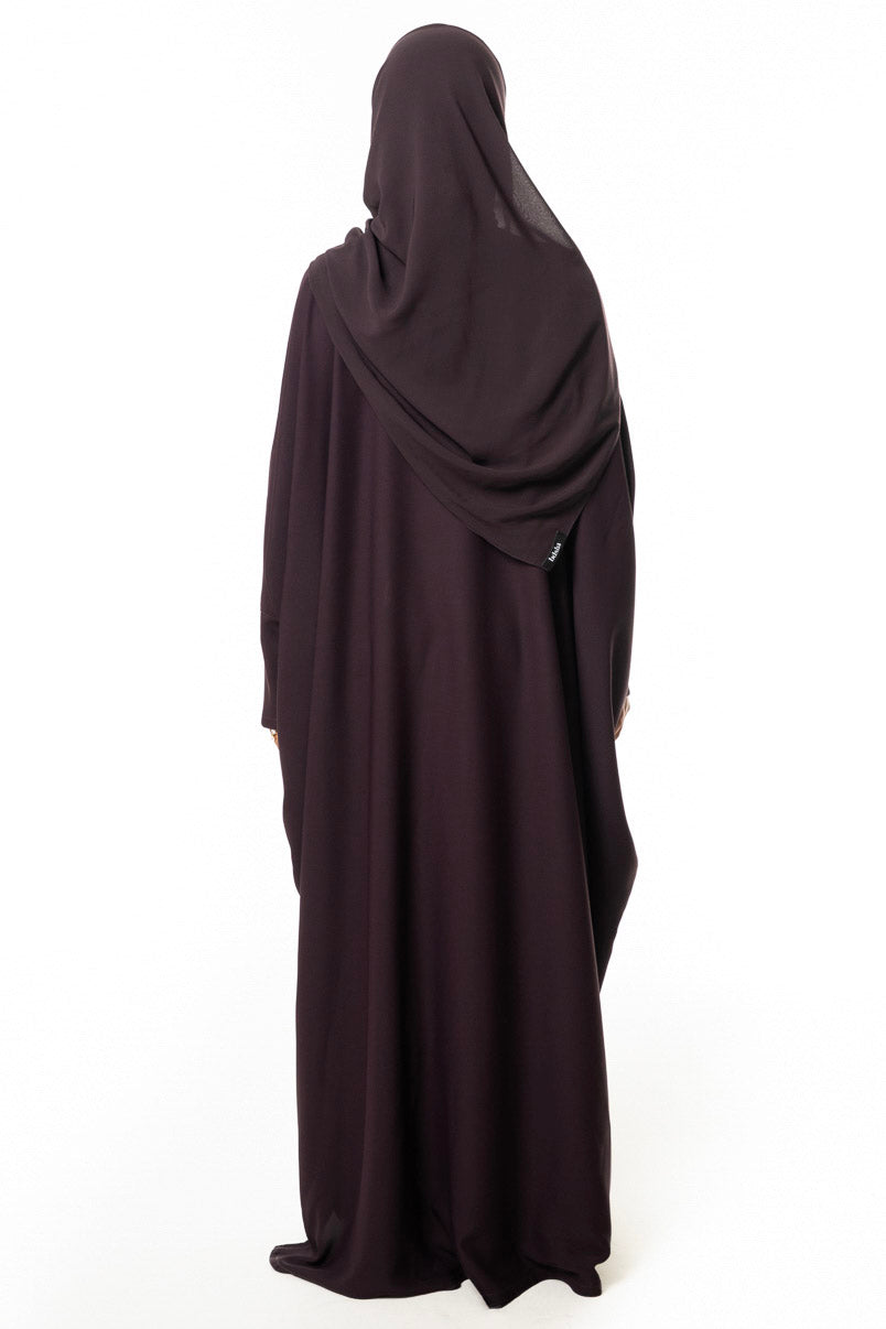 Mulberry Purple Abaya