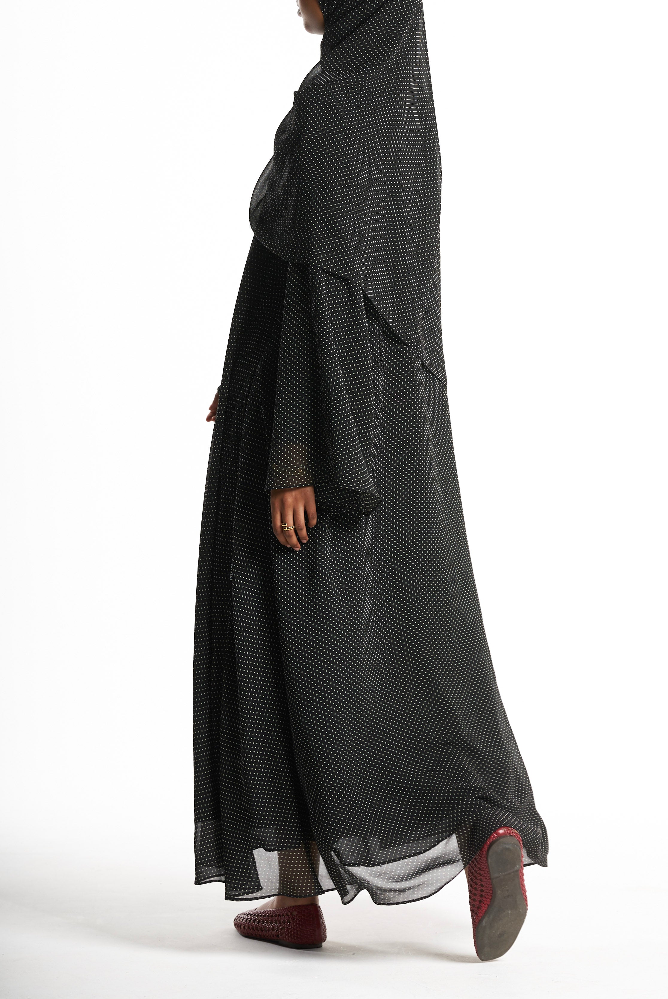 Polka Dot Abaya